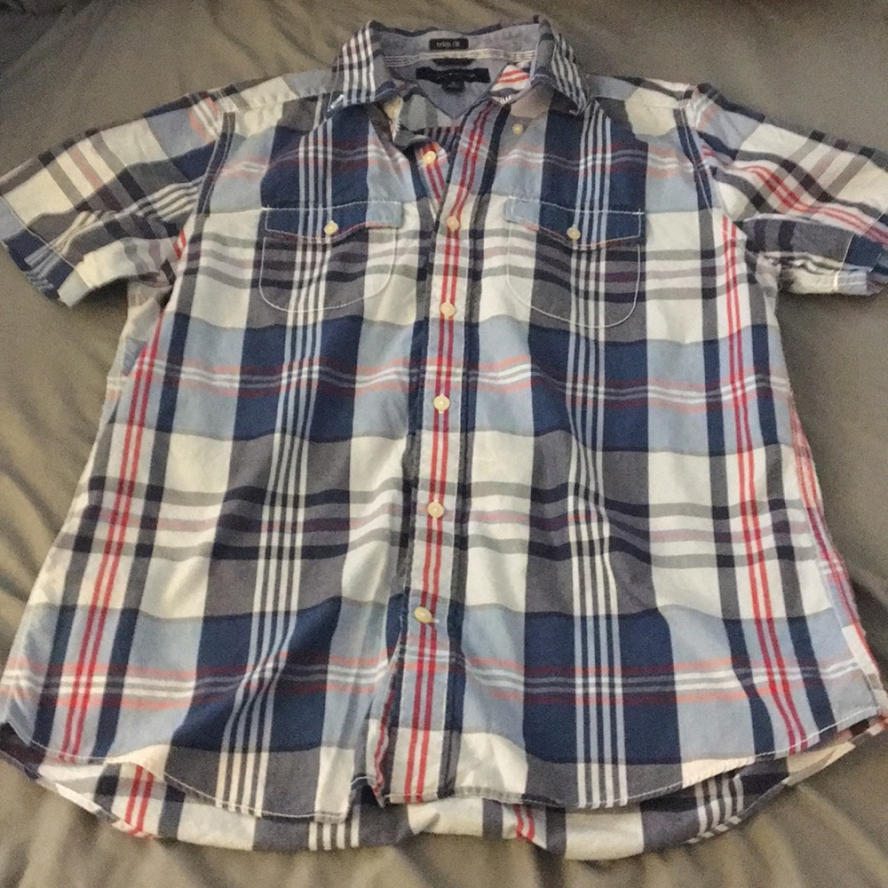 Tommy Hilfiger short sleeve button up size M